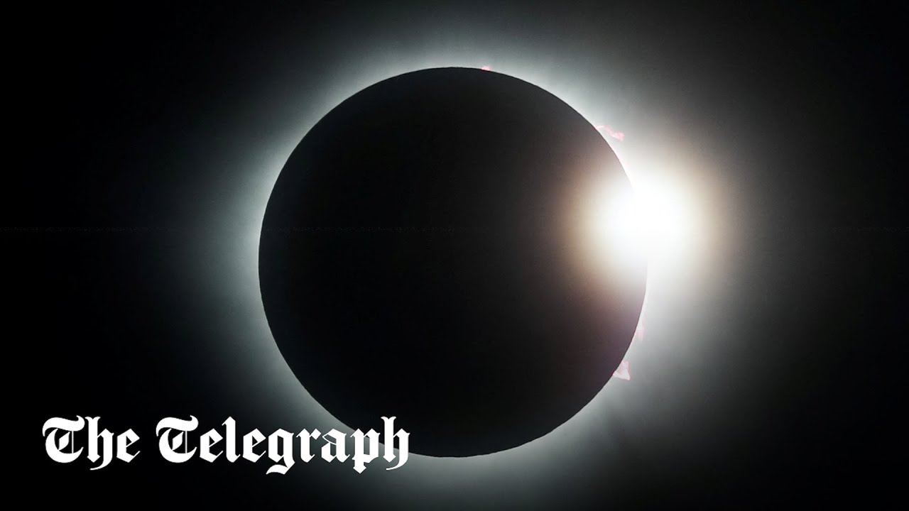 Night falls on Niagara as the heavens eclipse one of the world’s