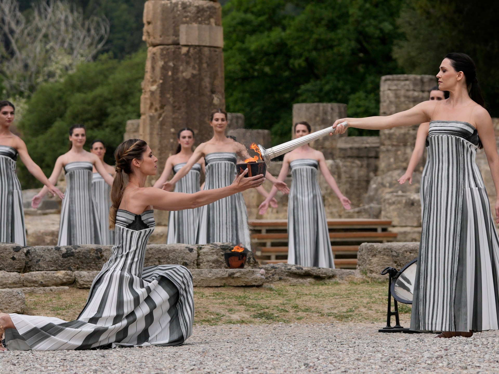 Paris 2024 torch lit in Olympics birthplace, relay under way DNyuz