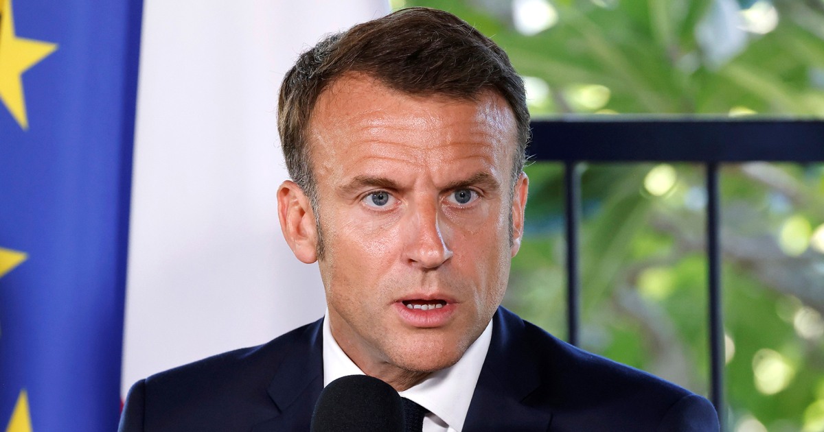 In riot-hit New Caledonia, French President Macron says priority is ...