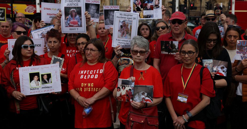 Report Finds Catalog Of Failures In U K Contaminated Blood Scandal   Report Finds ‘Catalog Of Failures In UK Contaminated Blood Scandal 