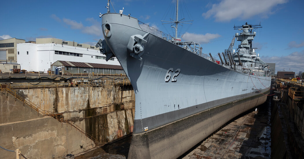 The Most Decorated Battleship in U.S. History Gets an Overdue Face-Lift ...