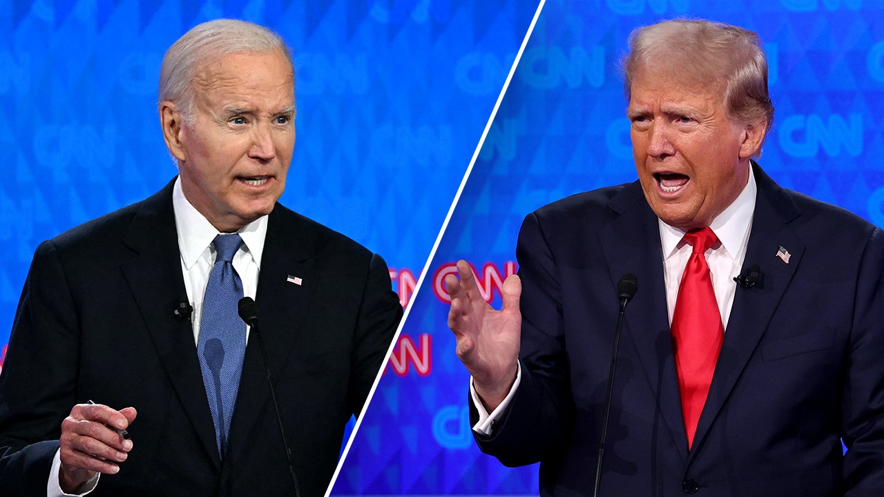 First 2024 TrumpBiden presidential debate Top clashes over issues