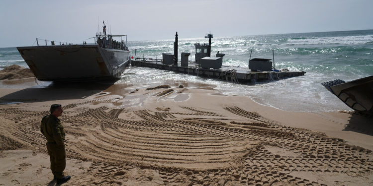 Gaza Aid Pier Repaired After Damage by Rough Seas, U.S. Says – DNyuz