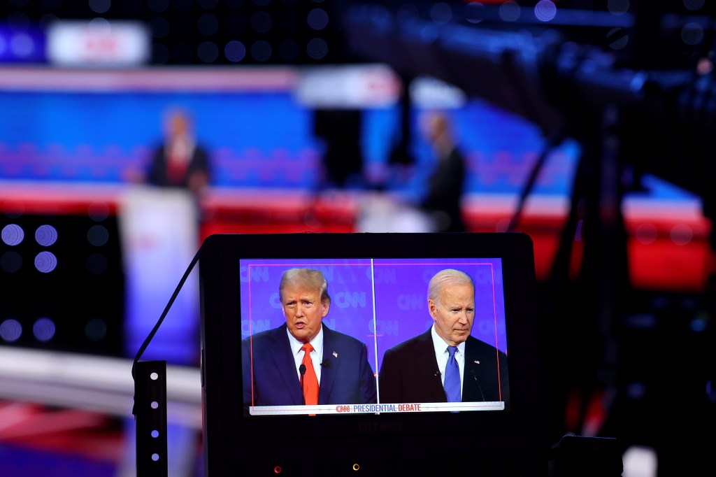 POTUS Debate TV Review Biden Shows His Age While Trump Tosses Out One