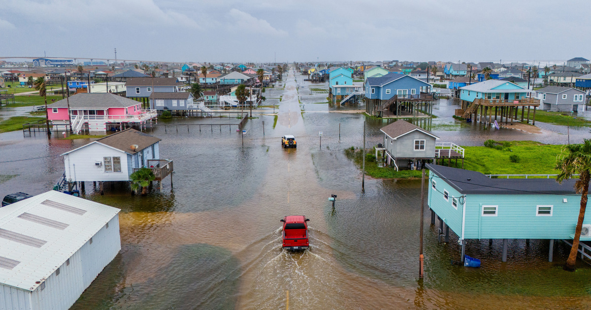 Tropical Storm Alberto floods Texas coast and Biden’s debate prep