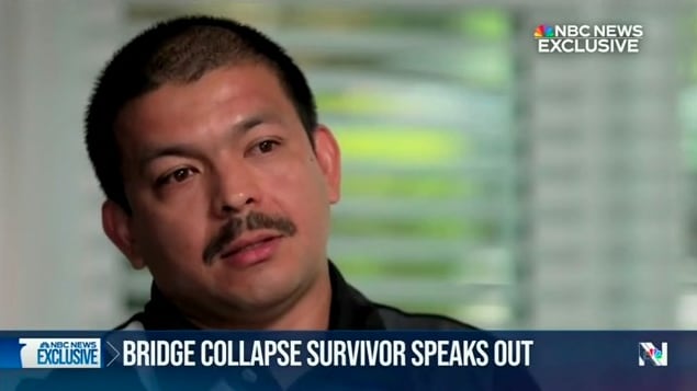 Baltimore Bridge Collapse Survivor Reveals What He Had to Do to Stay ...