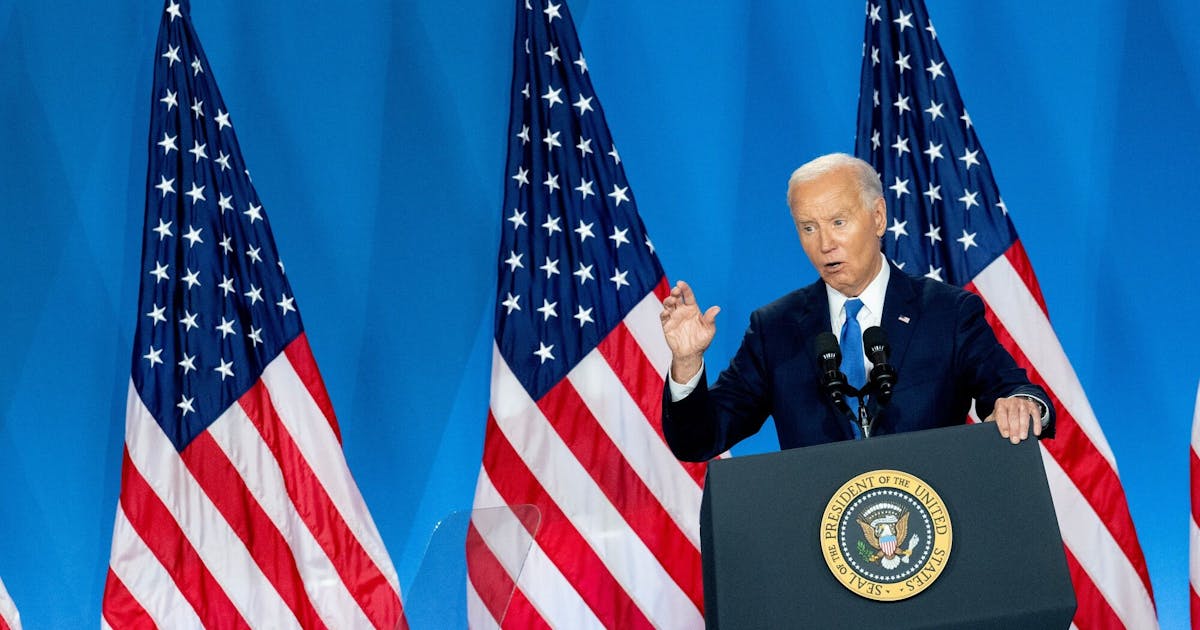 Biden Press Conference Ends in Total Chaos After Question on Kamala – DNyuz