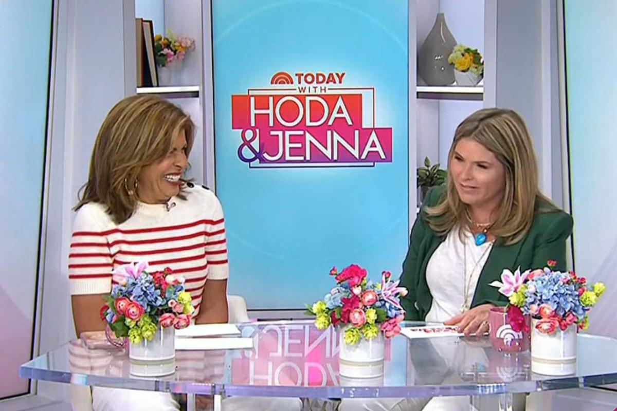 Hoda Kotb Laughs At Jenna Bush Hager’s Sad Confession About Her Love ...