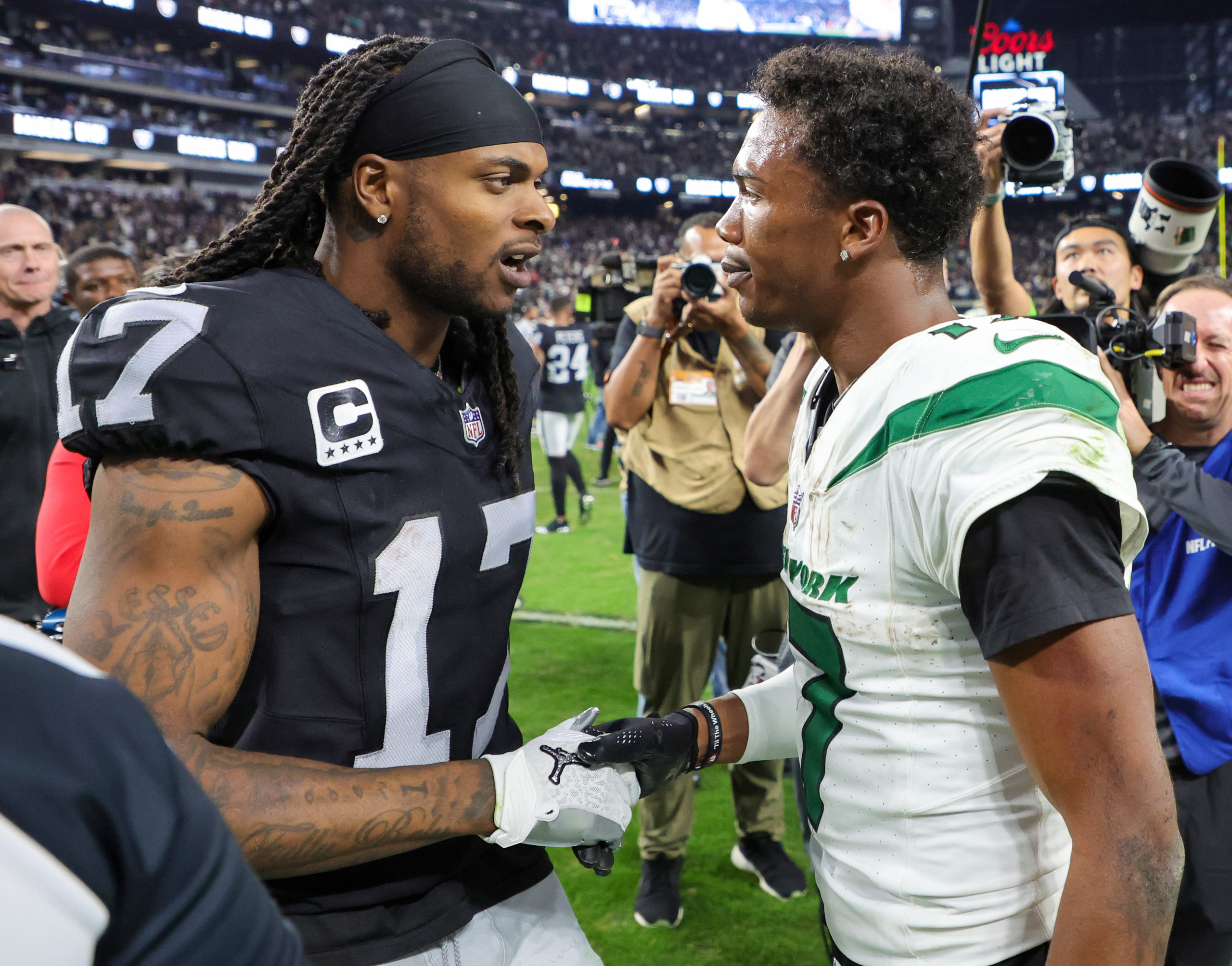 Jets star Garrett Wilson ‘excited’ by idea of teaming up with Davante Adams as trade rumors heat