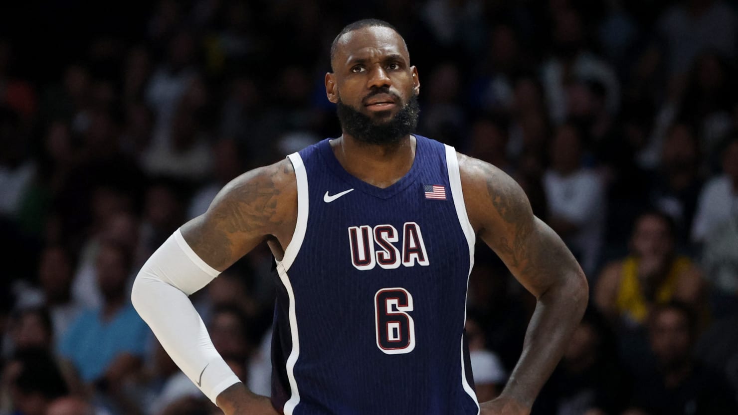 LeBron James Will Be Team USA’s Flag Bearer for Paris Opening Ceremony ...