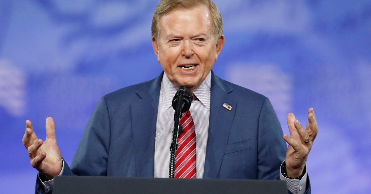 Lou Dobbs, Conservative Pundit and Longtime TV Host for Fox Business ...