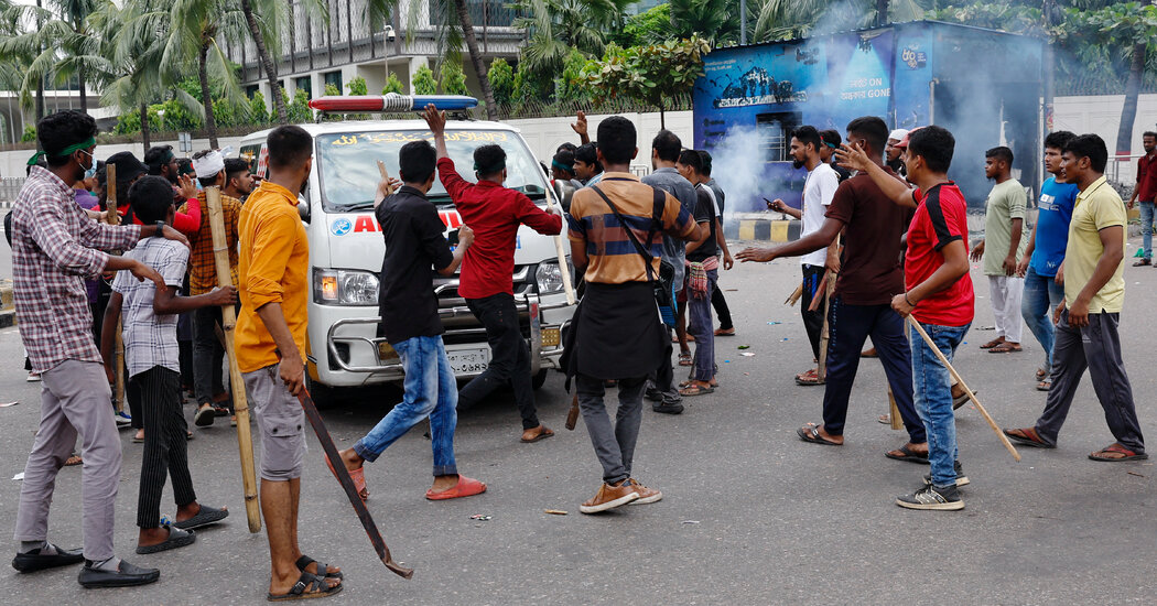 Bangladesh Back Under Curfew After Protests Leave Over a Dozen Dead DNyuz