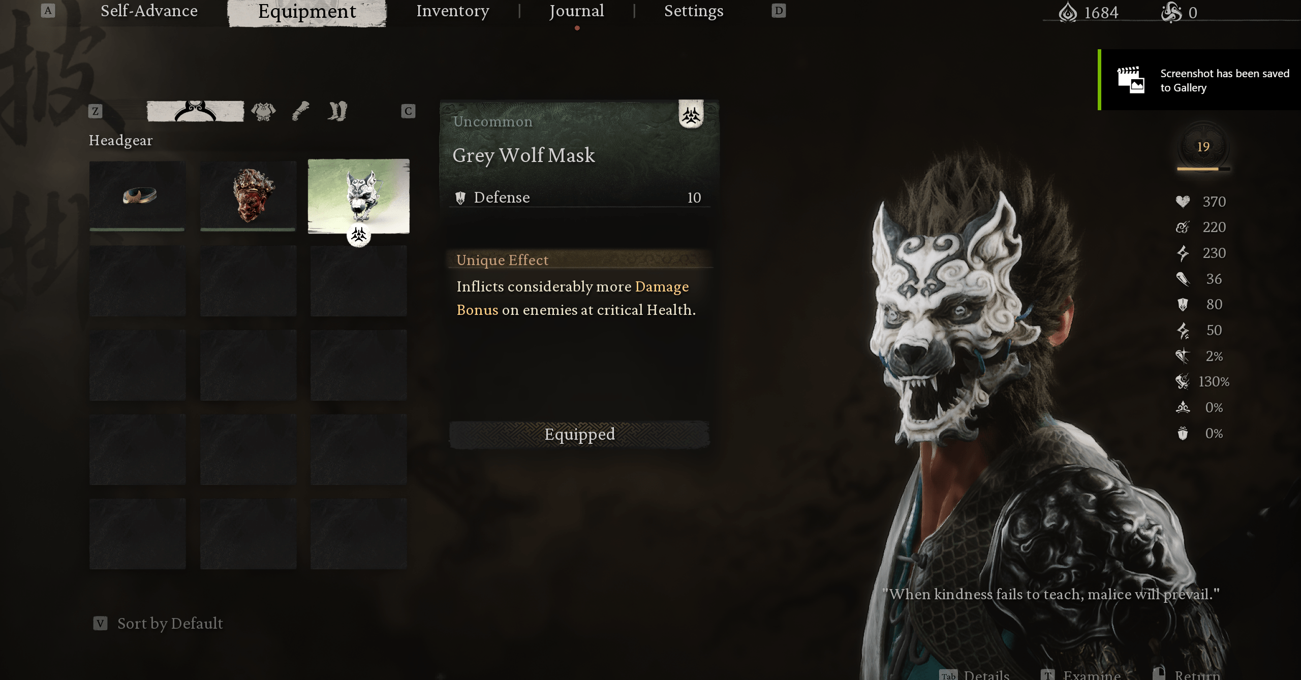 <em>Black Myth: Wukong</em> equipment menu showing the Grey Wolf Mask headgear” title=”<em>Black Myth: Wukong</em> equipment menu showing the Grey Wolf Mask headgear” data-has-syndication-rights=”1″ data-caption=”” data-portal-copyright=”Image: Game Science via Polygon”></p><p>Clothes have unique effects that you gain while wearing them. These include things like damage bonuses or speed increases. Some equipment has a number next to the unique effect — that indicates how many pieces of that set of gear you need to be wearing to activate the unique effect.</p><h3>There are secrets (that grant rewards)</h3><p>While <em>Black Myth: Wukong</em> is mostly linear, you’ll find various secrets off the beaten path. Some of these reward Vessels — accessories that grant helpful perks. For help in tracking down some of these early-game secrets, see our guides on where to find all <a></a>hidden bell locations, how to help the <a target=