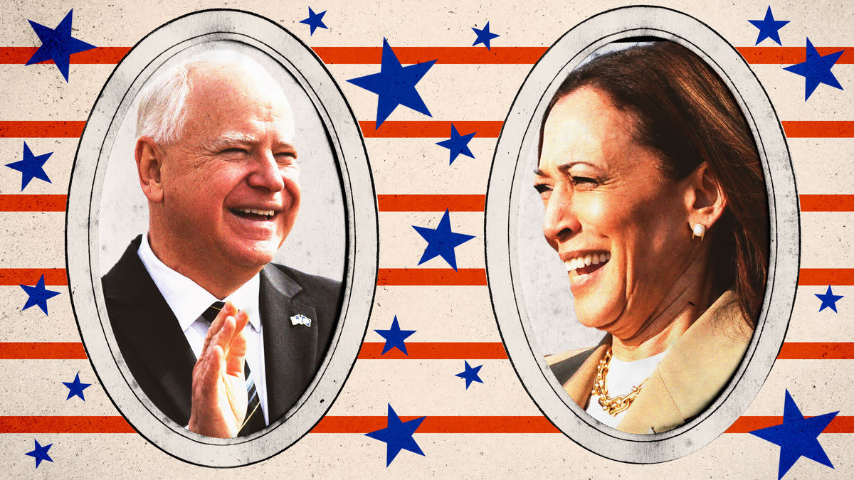 Kamala Harris Picks Minnesota Governor Tim Walz for VP Running Mate DNyuz