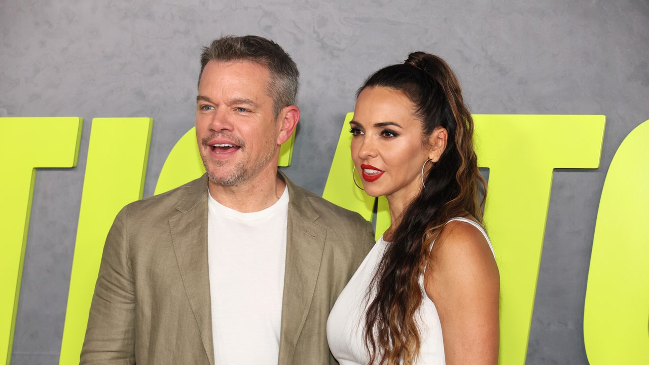 Matt Damon Brought All Four Daughters and His Mom to His Latest Movie