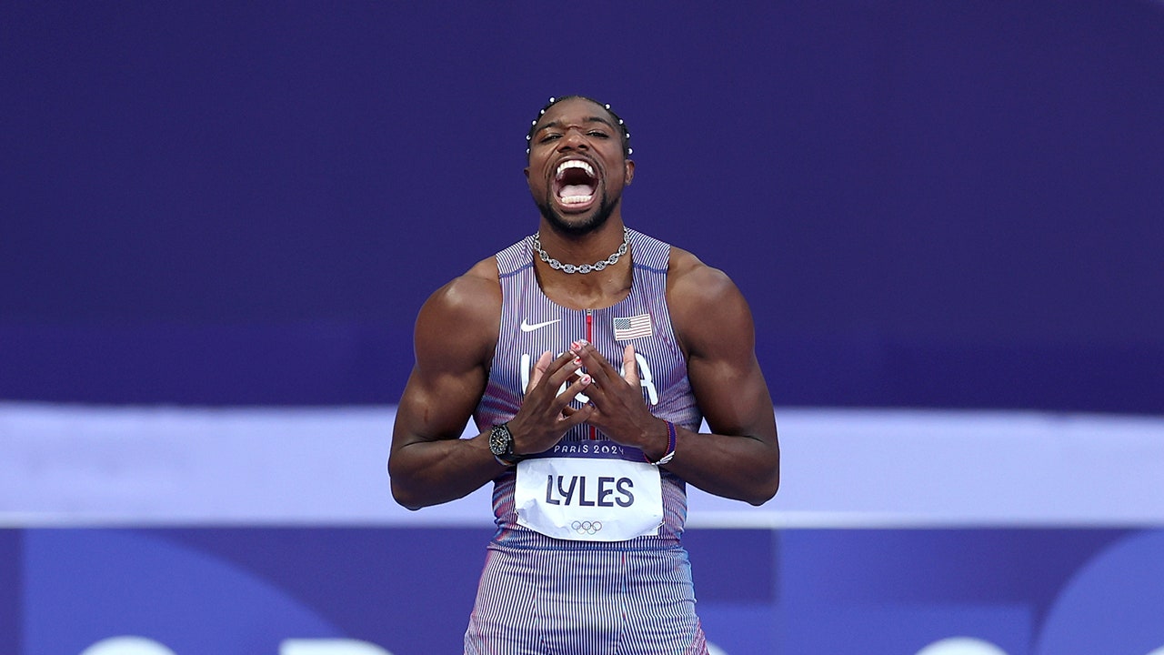 USA sprinter Noah Lyles wins first Olympic gold in epic men’s 100M