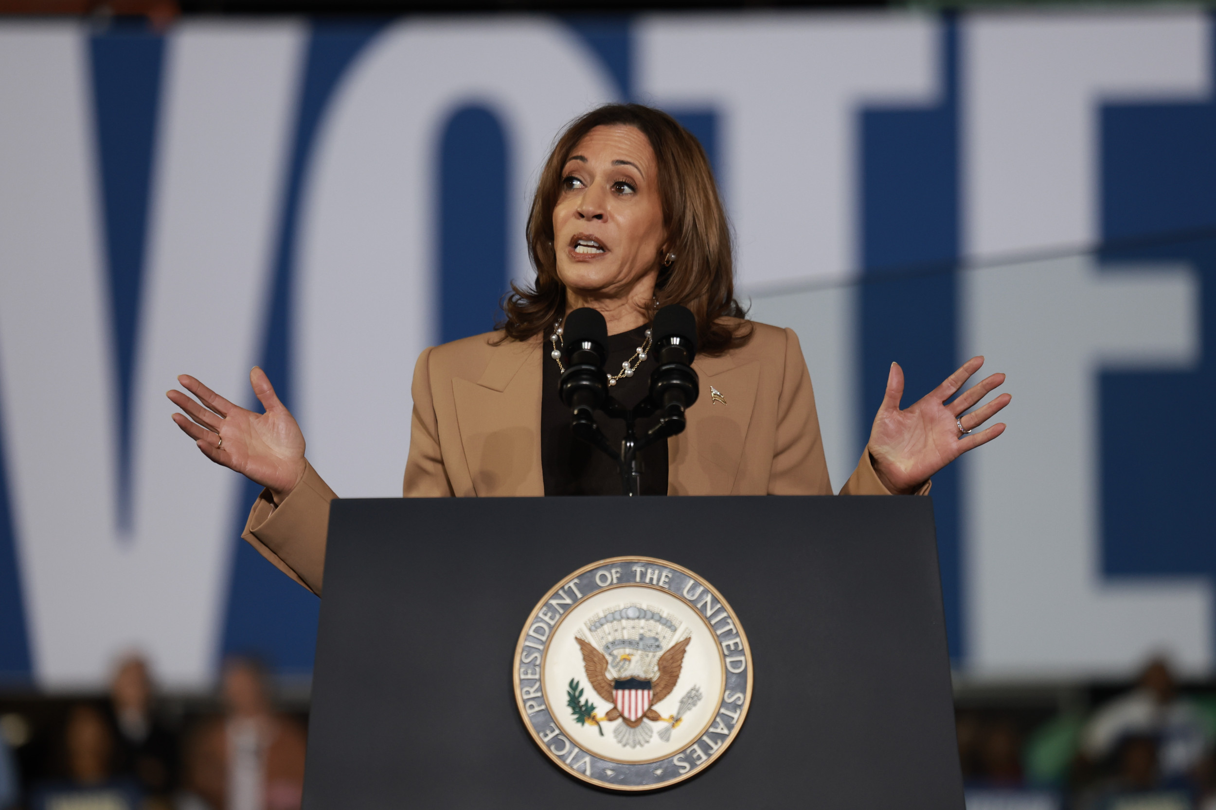 Kamala Harris and Donald Trump Deadlocked With ‘Most Accurate Pollster
