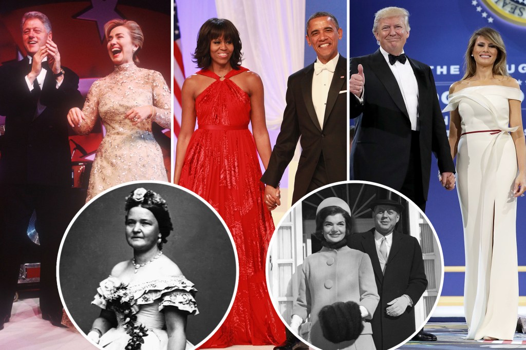 First lady Inauguration Day fashion through the years: Michelle Obama ...