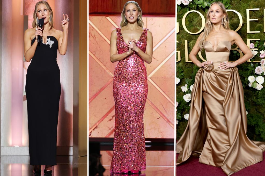 Golden Globes 2025 host Nikki Glaser brought the dazzle with nine