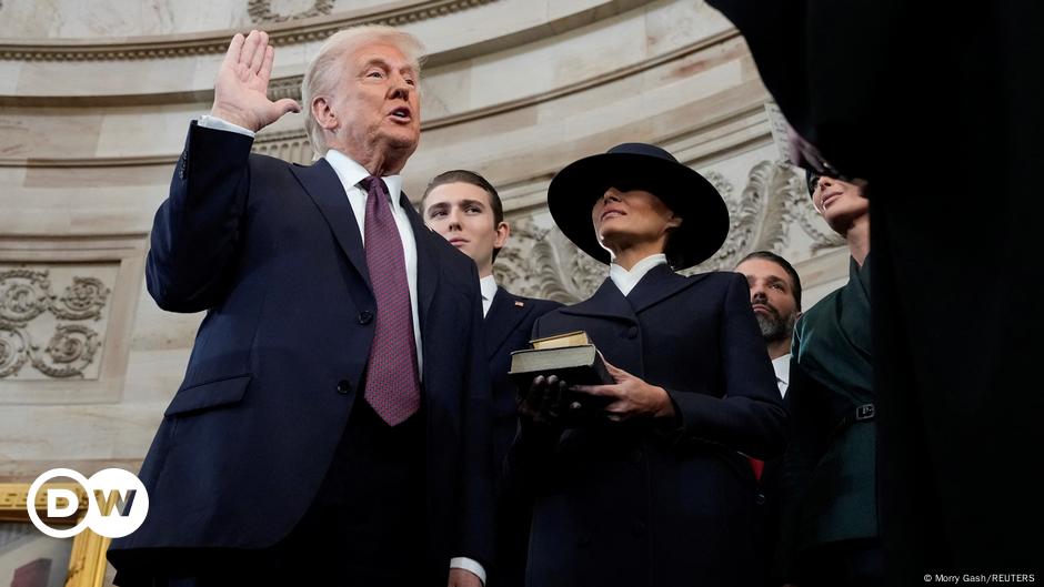 Inauguration Day Trump sworn in as 47th US President DNyuz