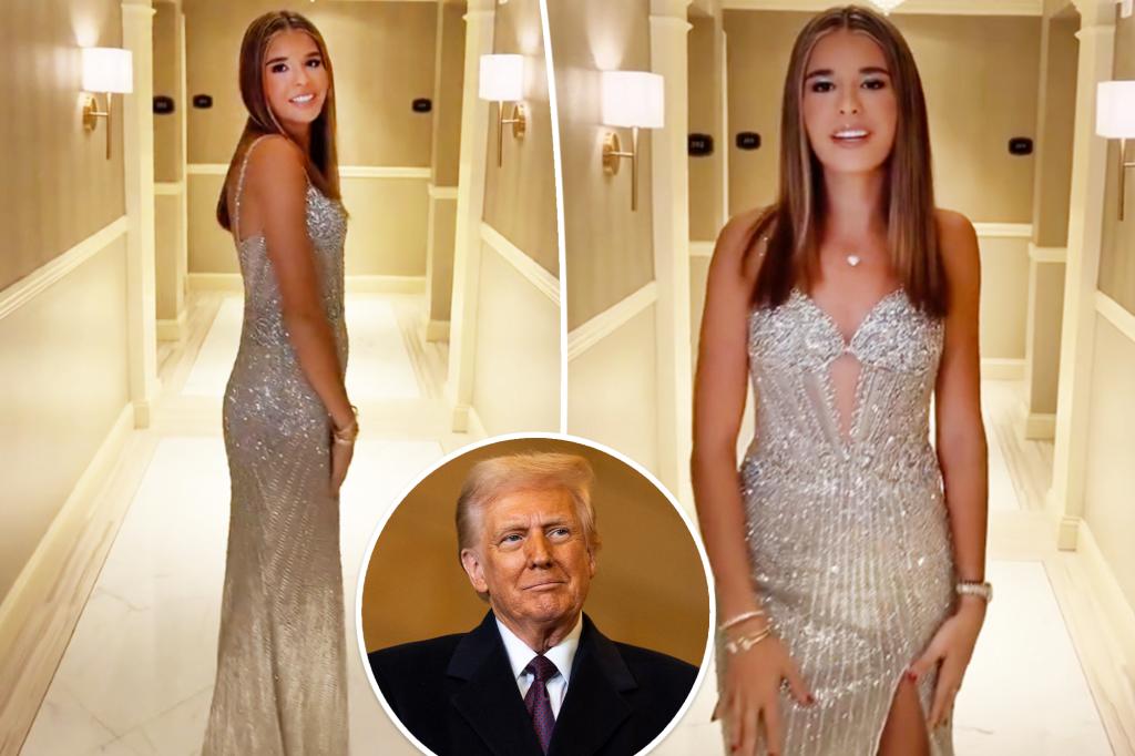 Kai Trump shines in Sherri Hill for Donald Trump’s inaugural ball – DNyuz