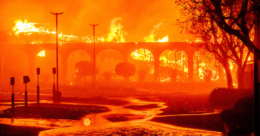 Several Local Landmarks Are Destroyed in Southern California Wildfires