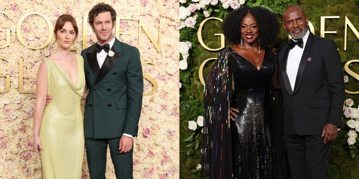 The bestdressed couples at the 2025 Golden Globes DNyuz