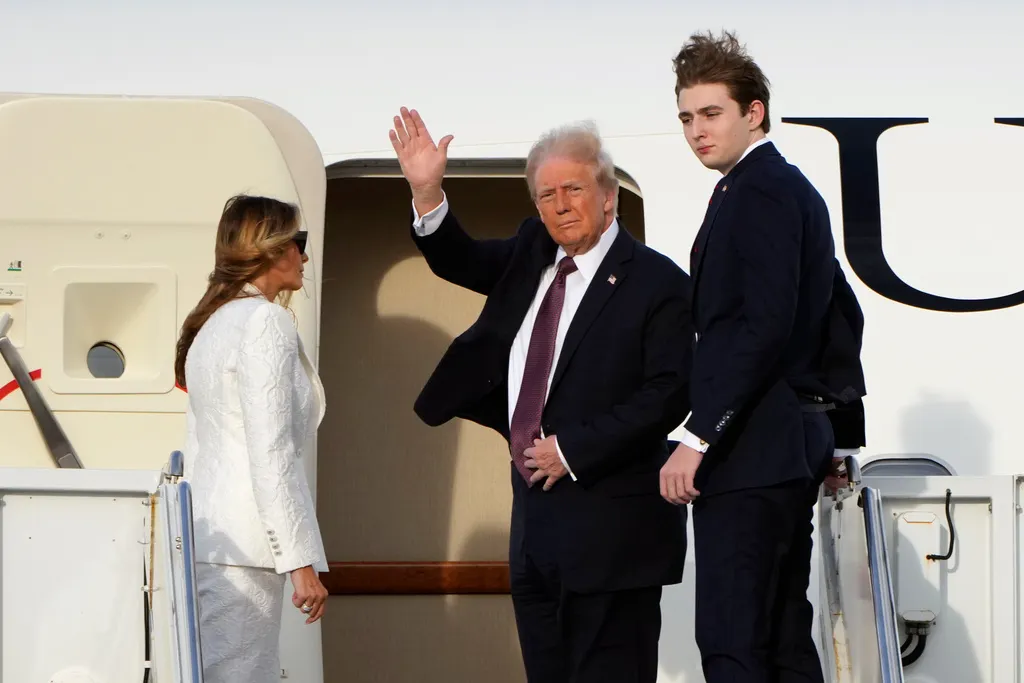 Trump family returns to nation’s capital ahead of Inauguration Day