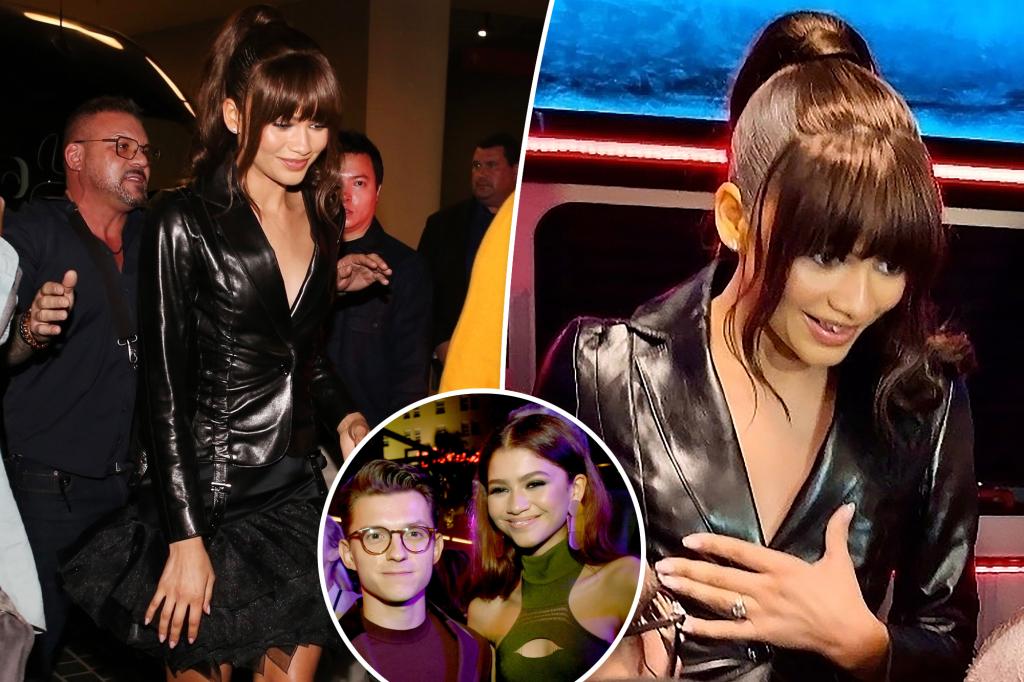 Zendaya Flashes Ring In First Appearance Since Tom Holland Engagement Zendaya Flashes Ring In First Appearance Since Tom Holland Engagement