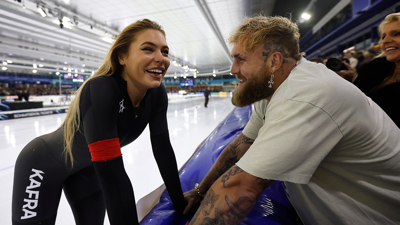 Jake Paul announces engagement to Dutch speedskater Jutta Leerdam in