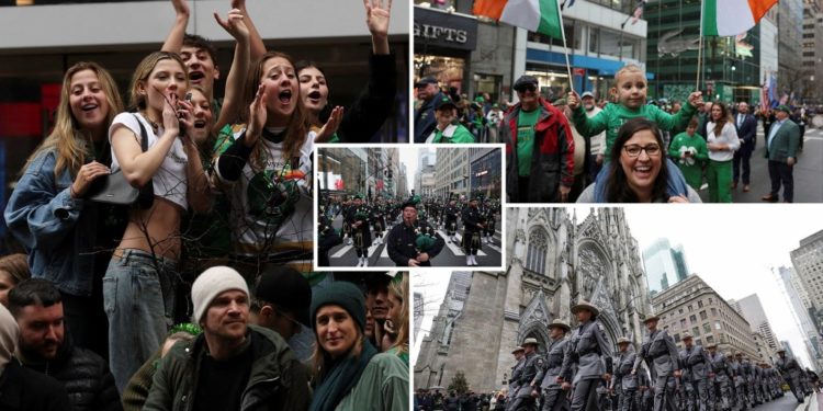 st patricks day parade 2025 tv