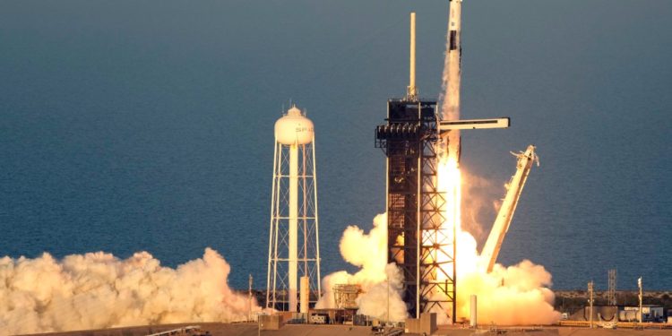 SpaceX Launches New Crew to the Space Station to Replace NASA’s Stuck ...