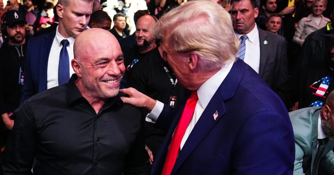 Joe Rogan Mocks Trump Golfing While Market Tanked