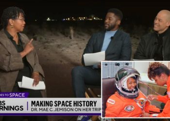 Trailblazing astronaut corrects CBS anchor after he uses term ‘mankind’ ahead of Blue Origin space flight