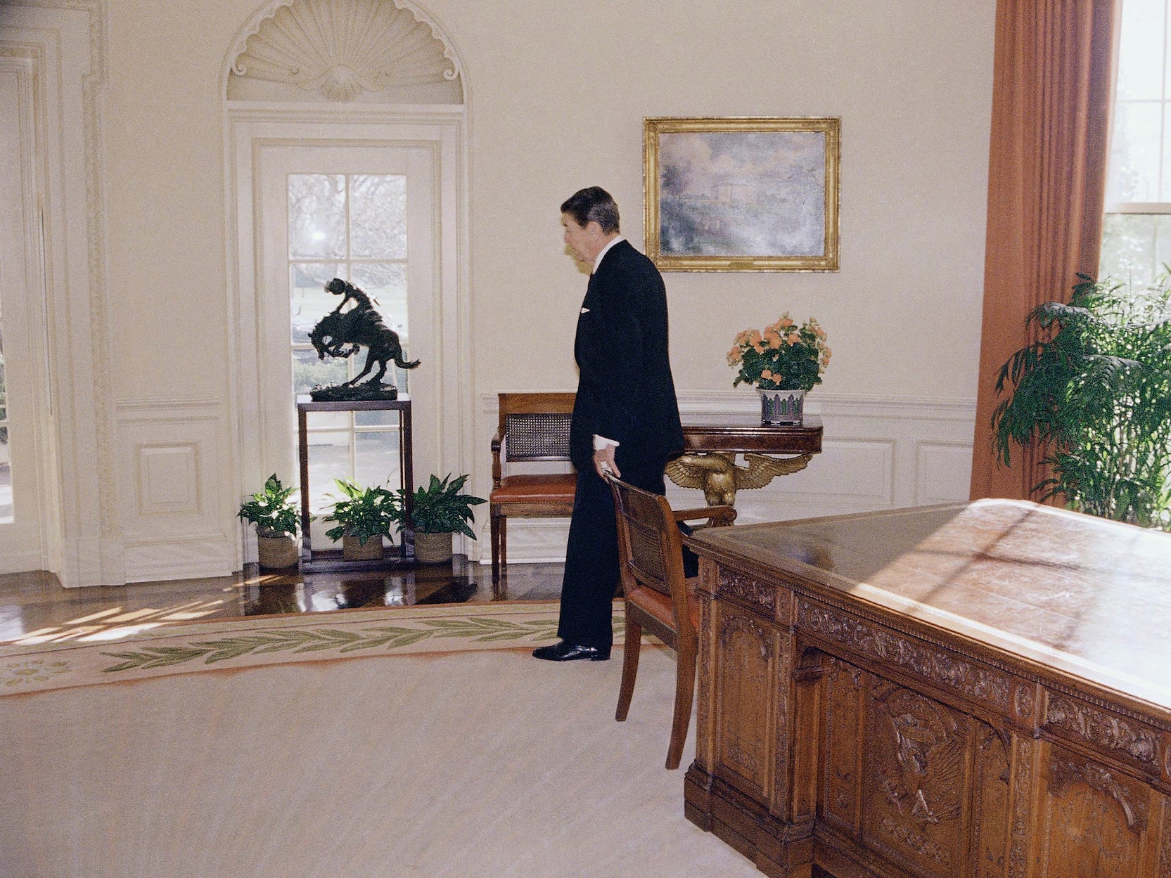 Oval Office Ronald Reagan