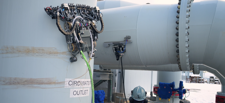 Beyond 3D: Tech companies partner on drone-powered ‘extended reality’ to reduce plane maintenance times