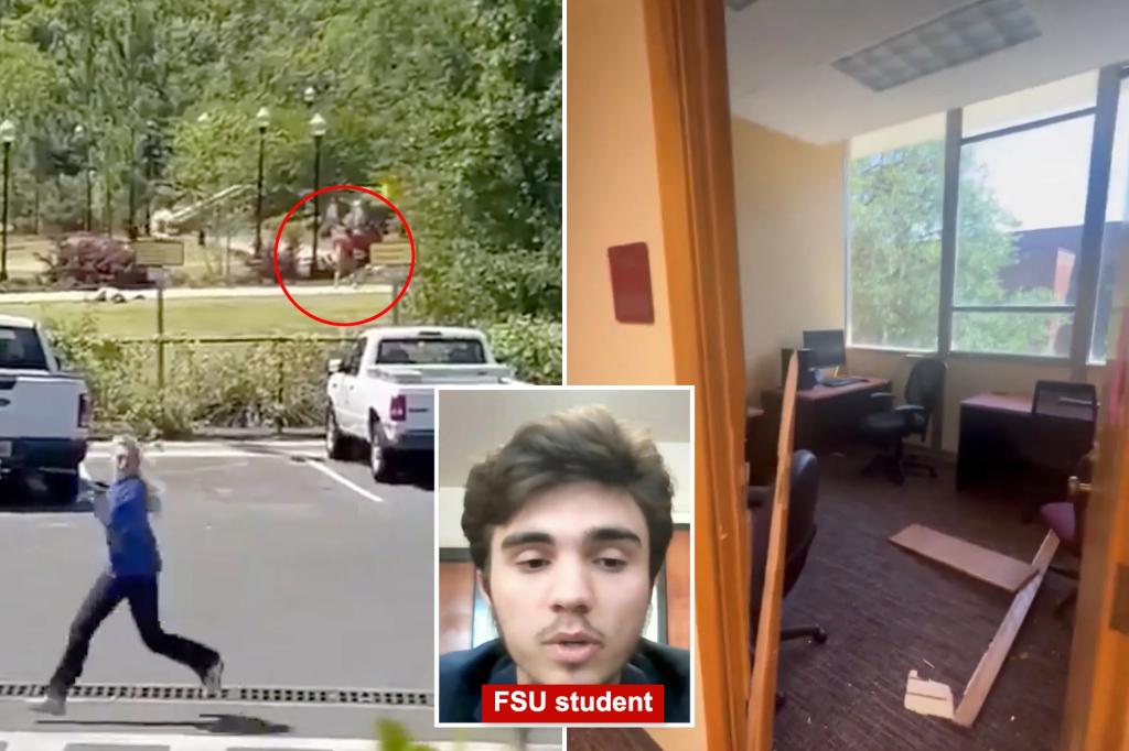 FSU student recalls frantically ‘chewing’ gum to help cover classroom windows as gunfire rang out during fatal shooting