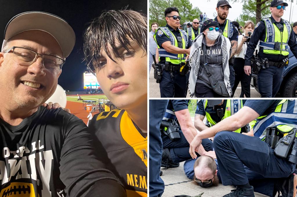 Austin Metcalf’s dad trashes ‘Protect White Americans’ protesters who held rally for slain teen: ‘They don’t give a s–t about my family’