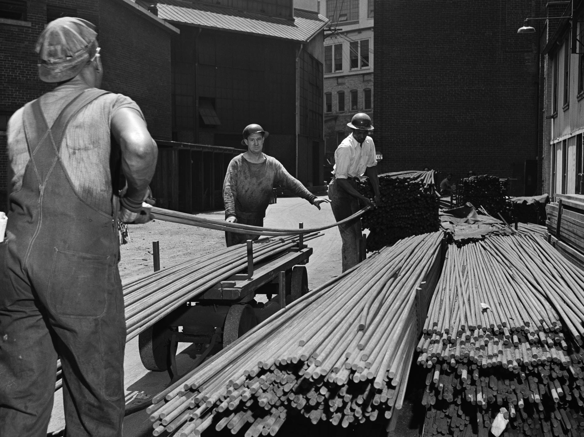 construction workers historical