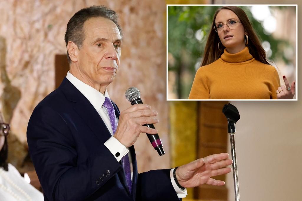 Andrew Cuomo sues sex-harass accuser Charlotte Bennett — before New York can pass law blocking cases against alleged victims