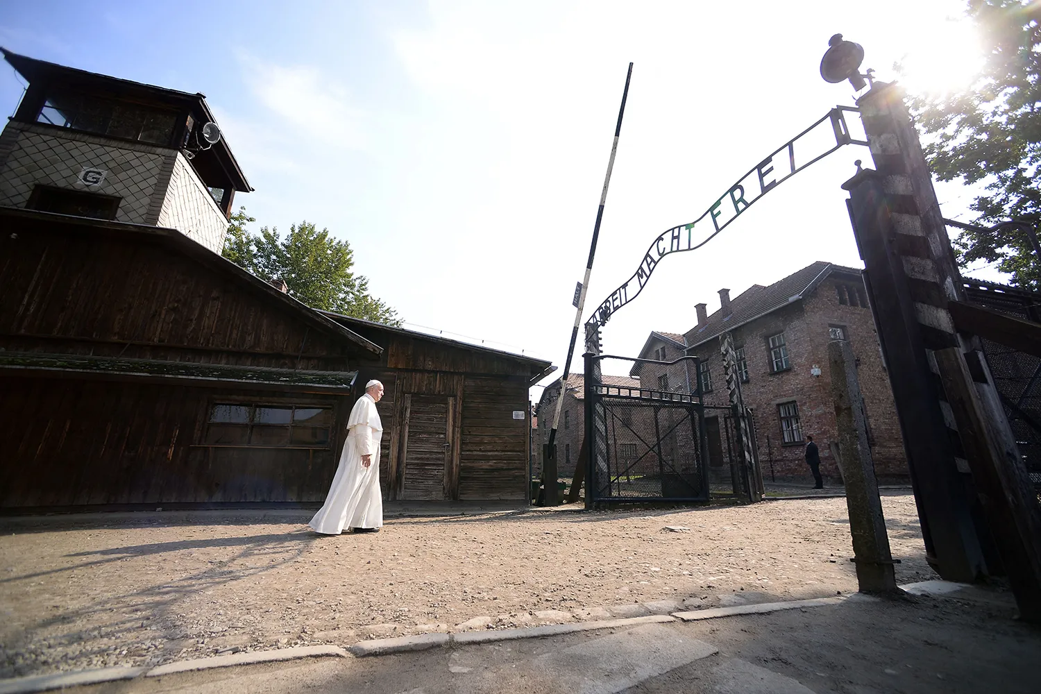 Pope Francis visits Auschwitz