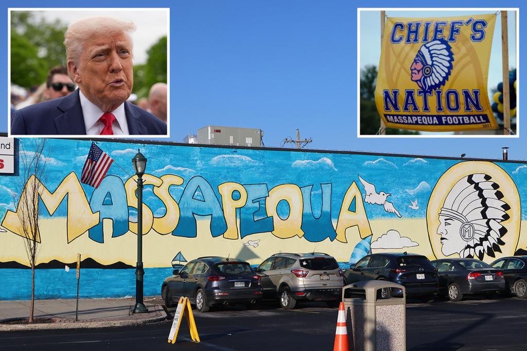 Trump promises to ‘fight’ for Long Island town in standoff over New York’s Native American logo ban