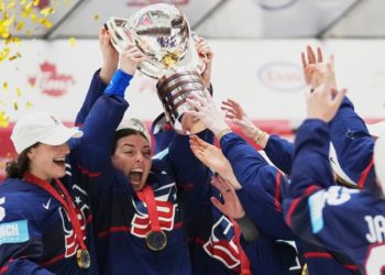 ‘Shock and awe’: USA defeats Canada in overtime to win women’s hockey world championship