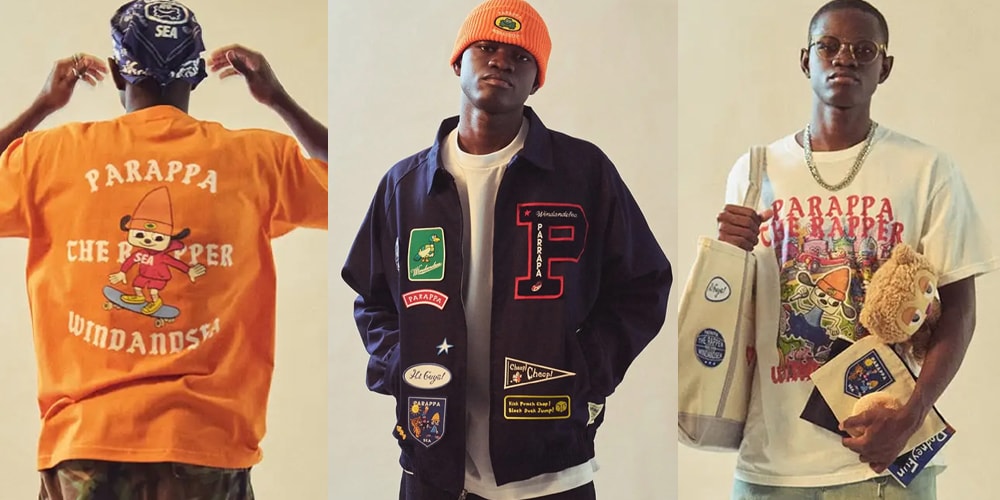 ‘PaRappa the Rapper’ x WIND AND SEA Return With Fresh Apparel and Accessories