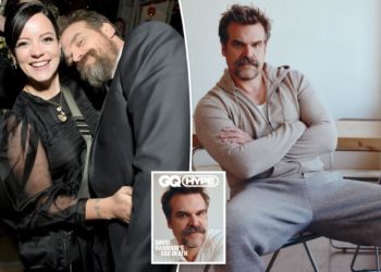 David Harbour awkwardly skirts around Lily Allen split rumors: ‘Oh, boy’