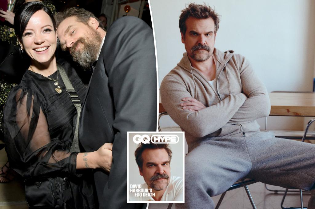David Harbour awkwardly skirts around Lily Allen split rumors: ‘Oh, boy’