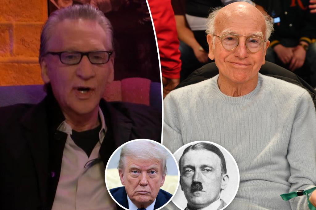 Bill Maher reacts to Larry David’s ‘insulting’ op-ed comparing Trump to Hitler: Not ‘my favorite moment of our friendship’