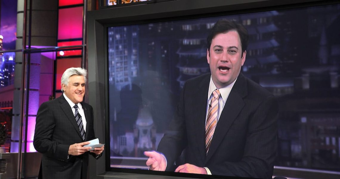 Jay Leno Regrets Letting Jimmy Kimmel Humiliate Him on His Own Show
