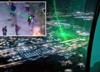 FBI investigates ‘dramatic’ surge of laser strikes near Washington airports