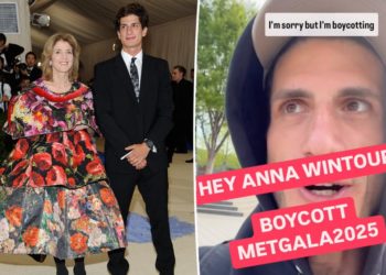 Kennedy scion Jack Schlossberg is ‘boycotting’ the Met Gala— but he wasn’t even invited